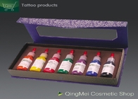 Aqua Semi Permanent Makeup Pigment Ink Tattoo, Màu sắc khác nhau Mực Pigment lông mày