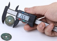 Thước cặp nhựa Vernier 6 inch 150mm Dụng cụ đo thước đo kỹ thuật số điện tử Dụng cụ đo lường Thước đo kỹ thuật số